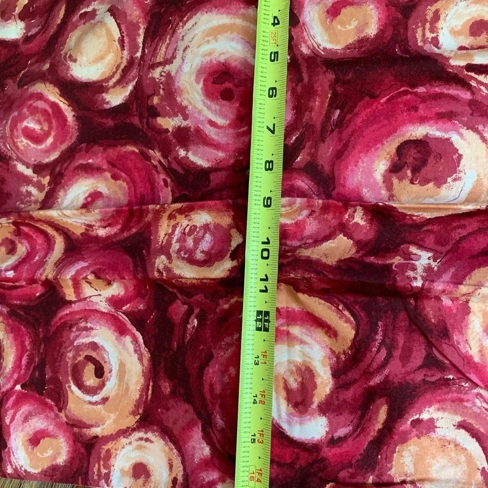 Vintage 60’s Ui- Maikai Floral Shift Dress Orange & Red Size 32 US 4/6 - Picture 8 of 12